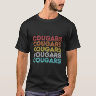 Vintage Retro Cougars T-Shirt