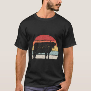 Vintage Retro Cow T-Shirt