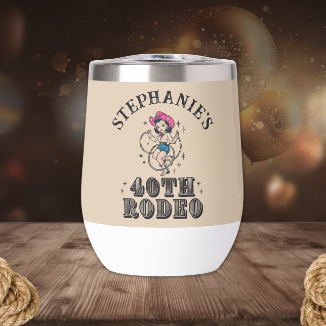 Vintage Retro Cowgirl 40th Birthday Party  (Creator Uploaded)