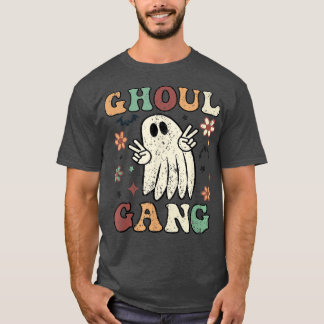 Vintage Retro Cute Ghoul Gang Halloween 4332 T-Shirt