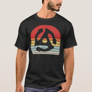 Vintage Retro DJ 45 RPM Adapter Turntable Record T-Shirt