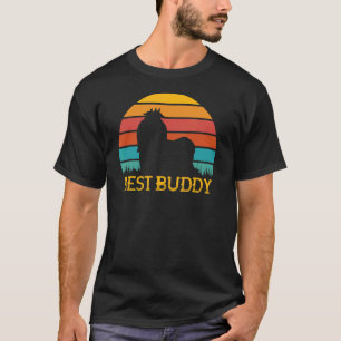 Vintage Retro Dog Shih Tzu Dog Breed T-Shirt