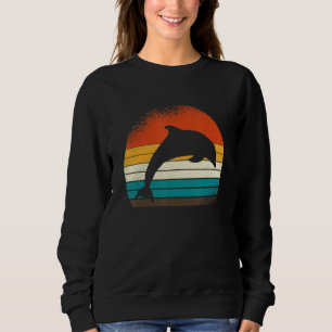 Vintage Retro Dolphin Sweatshirt