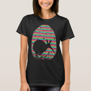 Vintage Retro Easter Egg Kiwi Bird Easter Sunday T-Shirt