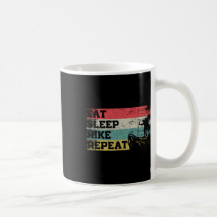 Vintage Retro Eat Sleep Hike Repeat Funny Hiking H Coffee Mug
