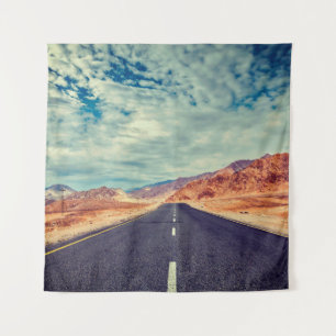 Vintage retro effect filtered hipster style travel tapestry