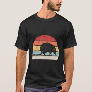 Vintage Retro Elephant Shrew Jumping Shrew Sengi T-Shirt