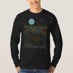 Vintage Retro Everglades National Park Florida Ma T-Shirt