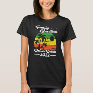Vintage Retro Family Vacation 2022 Florida Destin T-Shirt