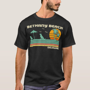 Vintage Retro Family Vacation Delaware Bethany Bea T-Shirt