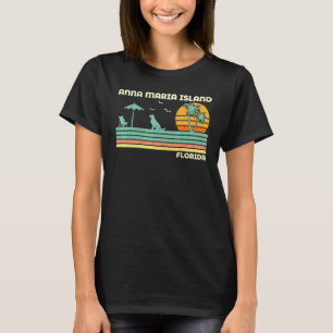 Vintage Retro Family Vacation Florida Anna Maria I T-Shirt