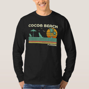 Vintage Retro Family Vacation Florida Cocoa Beach T-Shirt