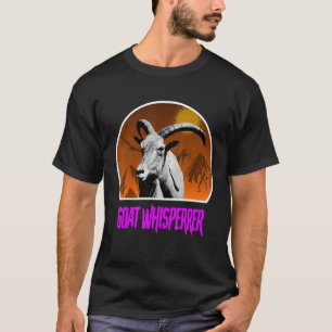 Vintage Retro Farmer The Goat Whisperer 2 T-Shirt