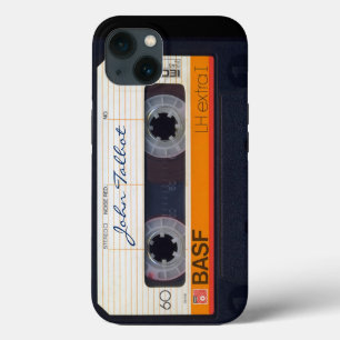 Vintage Retro Fashioned 80s Mixtape Audio Cassette iPhone Case