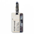 Vintage Retro Fashioned 80s Mixtape Audio Tape Tag