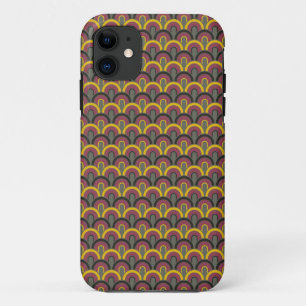 Vintage Retro Fifties Pattern iPhone 11 Case
