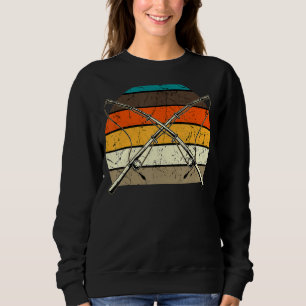 Vintage Retro Fishing For Fishermen Who Like Fishi Sweatshirt