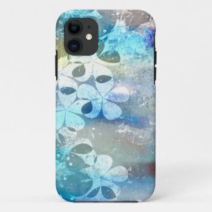 Vintage retro floral pattern iPhone 11 case