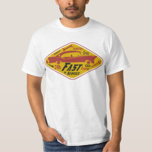 Vintage retro garage auto repair maintenance gas T-Shirt