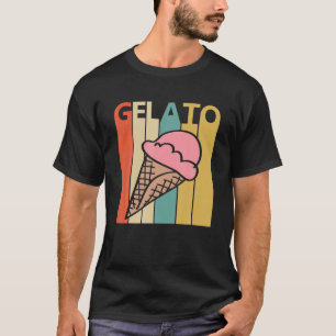 Vintage Retro Gelato T shirt