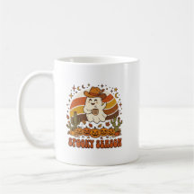 Vintage Retro Ghost Halloween Graphic