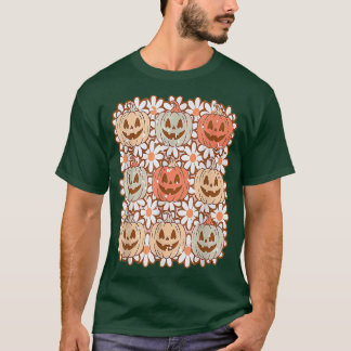Vintage Retro Halloween Pumpkin2928 T-Shirt