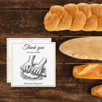 Vintage retro handmade Sourdough bakery for baker