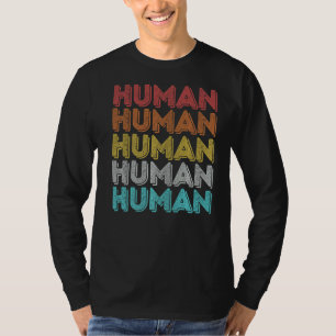Vintage Retro Human Rights Kindness Peace Equality T-Shirt
