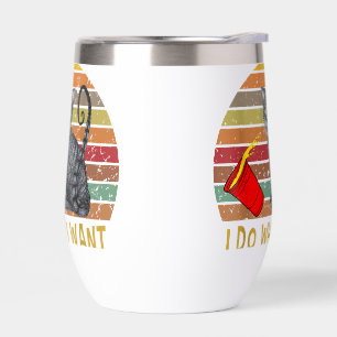 Vintage Retro I Do What I Want My Black Cat Lovers