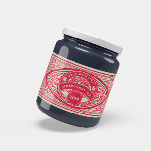 Vintage Retro Jam Label Canning Sticker