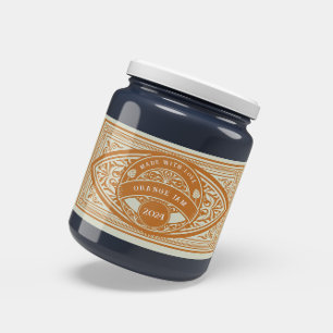 Vintage Retro Jam Label Canning Sticker