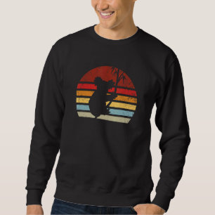 Vintage Retro Koala Love R Dad Mum, Boy Girl Birth Sweatshirt