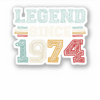 Vintage Retro Legend Since 1974