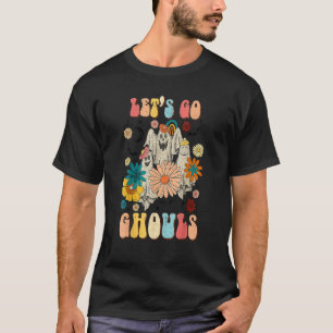 Vintage Retro Let's Go Ghouls Halloween Outfit Cos T-Shirt