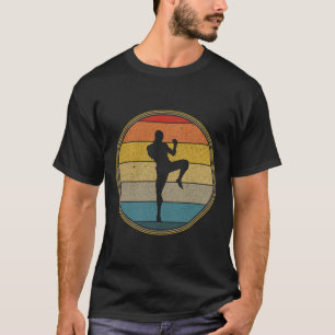 Vintage Retro Mma Mixed Martial Arts Kickboxing T-Shirt