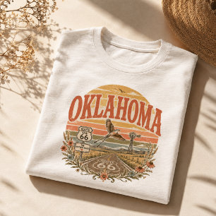 Vintage Retro Mother Road Heartland Apparel Tri-Blend Shirt