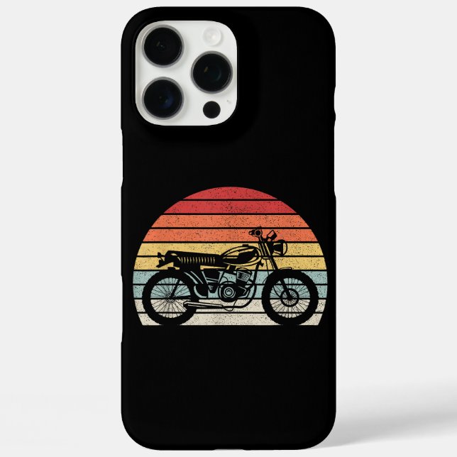 Vintage Retro Motorcycle Case-Mate iPhone Case (Back)