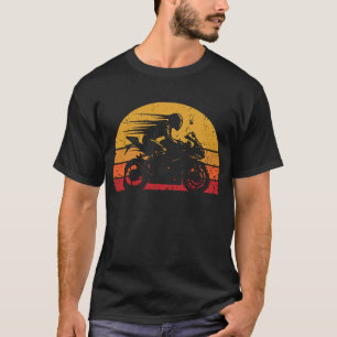 Vintage Retro Motorcycle Racing Biker Sport Street T-Shirt