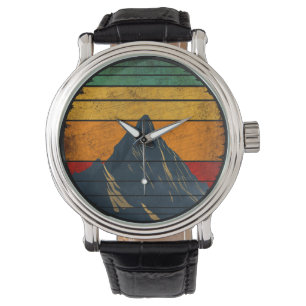 Vintage Retro Mountain Climbing Hiking Mountaineer Watch