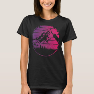 Vintage retro mountain for climbers and hikers 2 T-Shirt