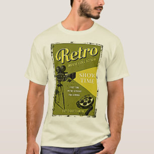 Vintage Retro Movie Poster T-Shirt