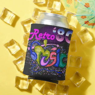 Vintage Retro Music Teacher Can Cooler