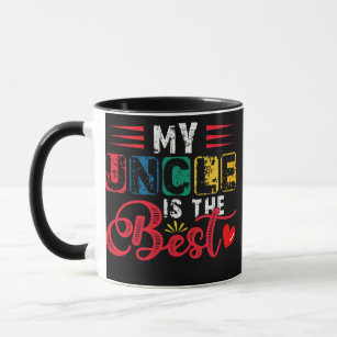 Vintage Retro My Uncle Is The Best Happy Father's Mug