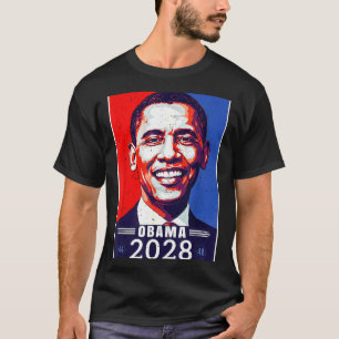 Vintage Retro Obama 2028 48th President America Me T-Shirt