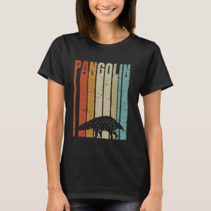 Vintage Retro Pangolin Lover T-Shirt