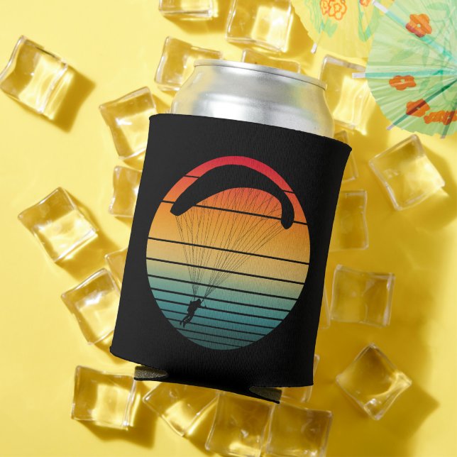 Vintage Retro Parachute Can Cooler (In Situ Summer)