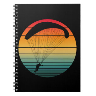 Vintage Retro Parachute Notebook