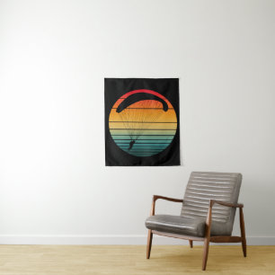 Vintage Retro Parachute Tapestry