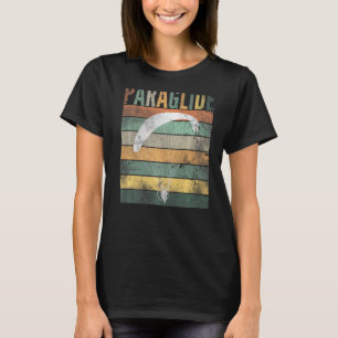 Vintage Retro Paraglide Paramotor Pilot T-Shirt