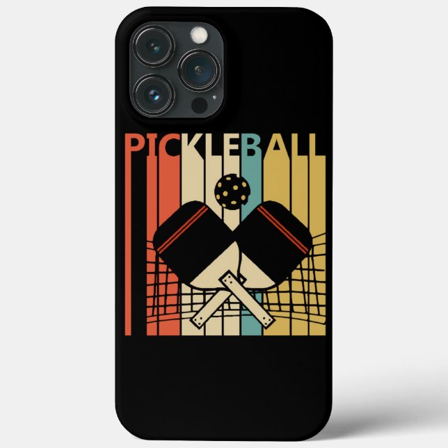 Vintage Retro Pickleball  Case-Mate iPhone Case (Back)